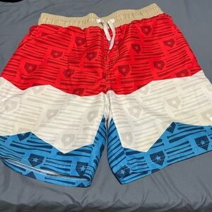 Routine Bombpop RWB Men's Swim shorts